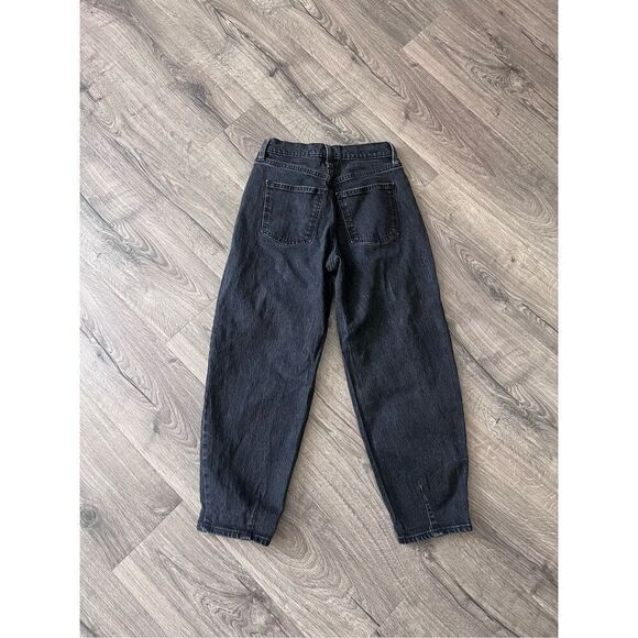 Universal Thread Women's High Rise Balloon Jeans Black Size 2 - Picture 6 of 6